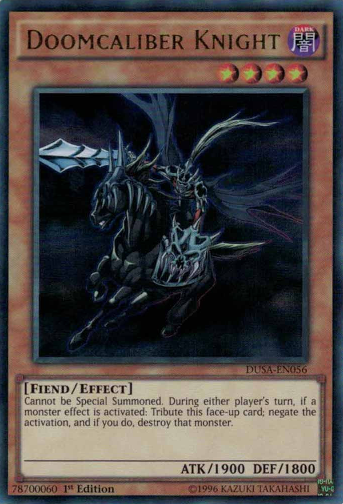 Doomcaliber Knight [DUSA-EN056] Ultra Rare | Odin's Place