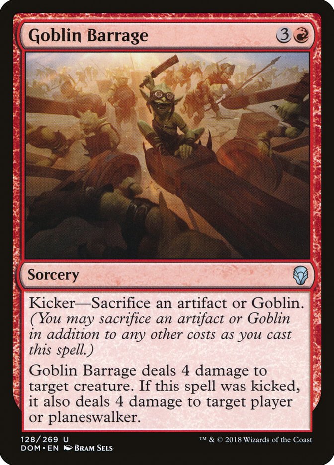 Goblin Barrage (128) [Dominaria] | Odin's Place