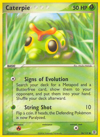 Caterpie (56/112) [EX: FireRed & LeafGreen] | Odin's Place