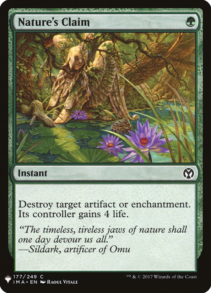 Nature's Claim [Mystery Booster] | Odin's Place