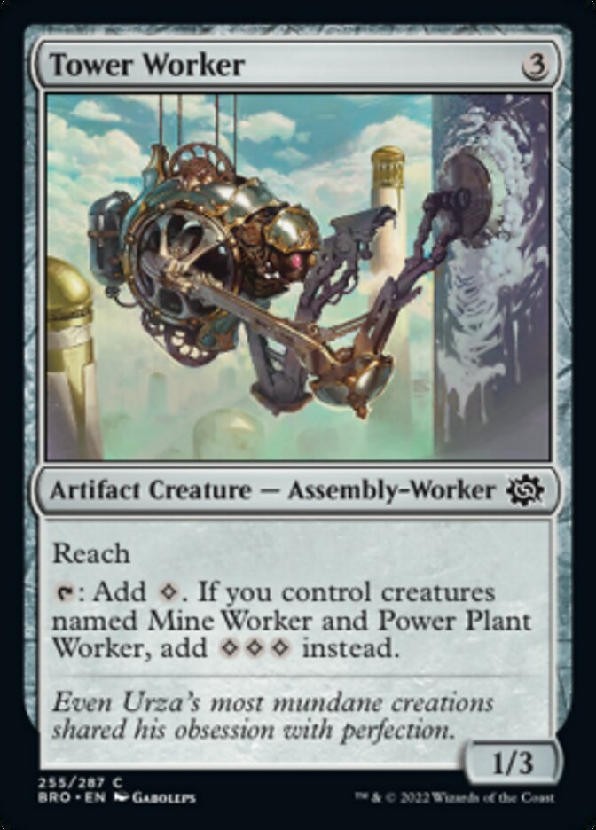 Tower Worker [The Brothers' War] | Odin's Place