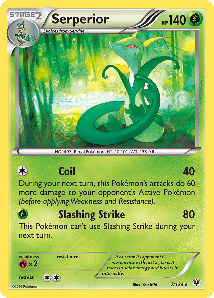 Serperior (7/124) [XY: Fates Collide] | Odin's Place
