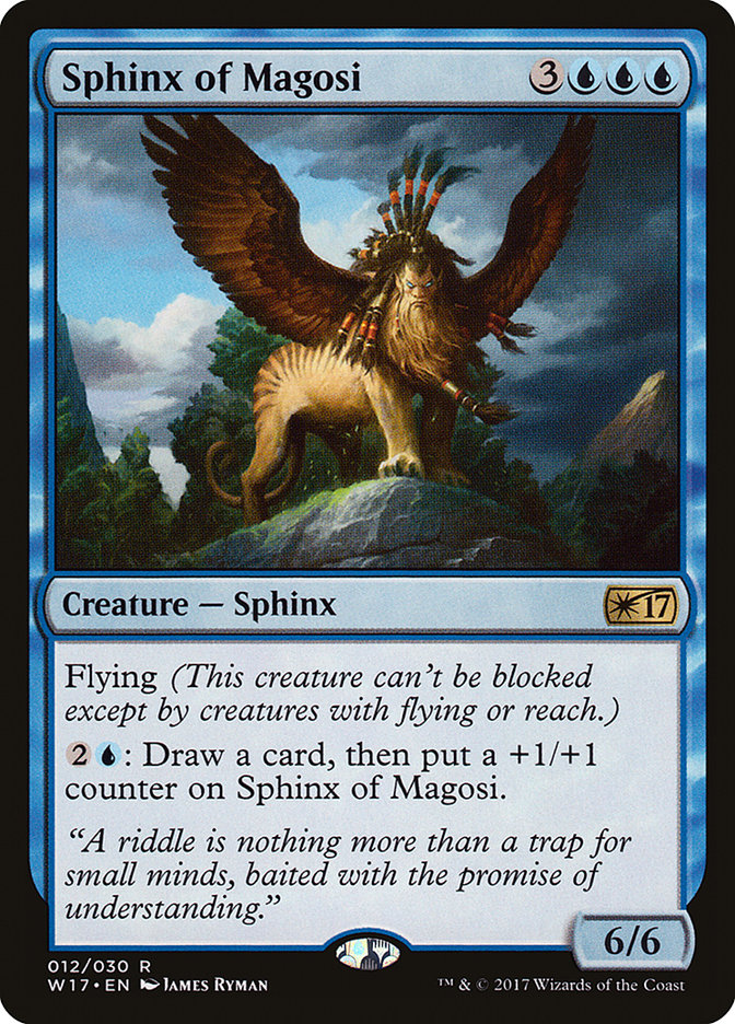 Sphinx of Magosi (12) [Welcome Deck 2017] | Odin's Place