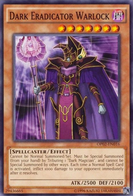 Dark Eradicator Warlock [OP02-EN016] Common | Odin's Place