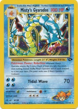 Misty's Gyarados (13/132) [Gym Challenge Unlimited] | Odin's Place