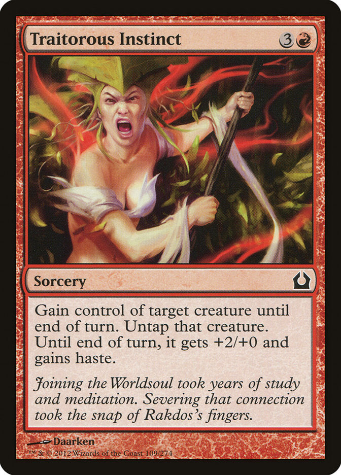 Traitorous Instinct (109) [Return to Ravnica] | Odin's Place