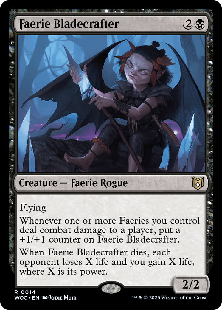 Faerie Bladecrafter [Wilds of Eldraine Commander] | Odin's Place
