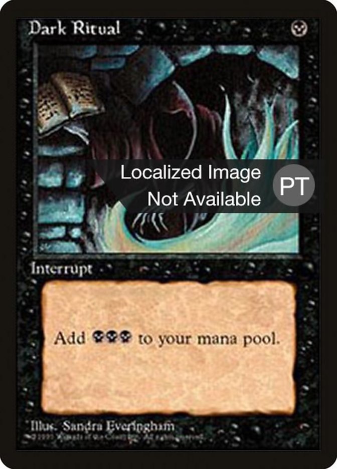 Dark Ritual [Fourth Edition (Foreign Black Border)] | Odin's Place