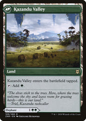Kazandu Mammoth // Kazandu Valley [Zendikar Rising] | Odin's Place