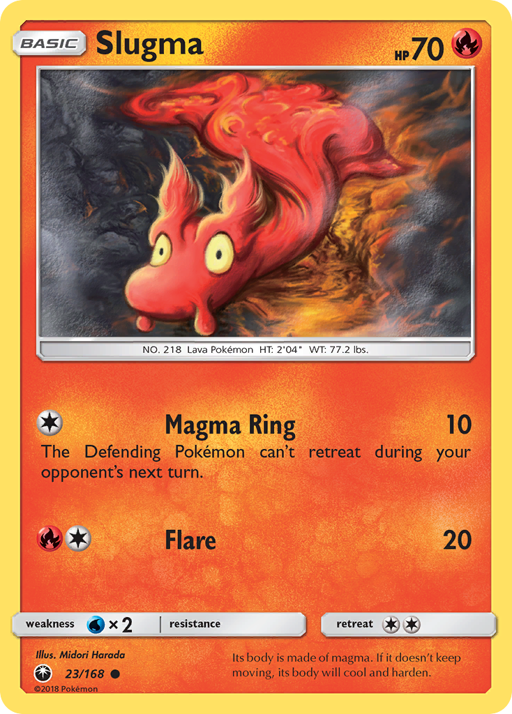 Slugma (23/168) [Sun & Moon: Celestial Storm] | Odin's Place