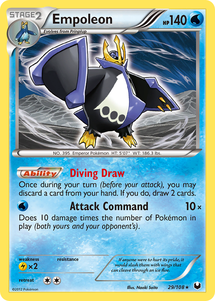 Empoleon (29/108) [Black & White: Dark Explorers] | Odin's Place