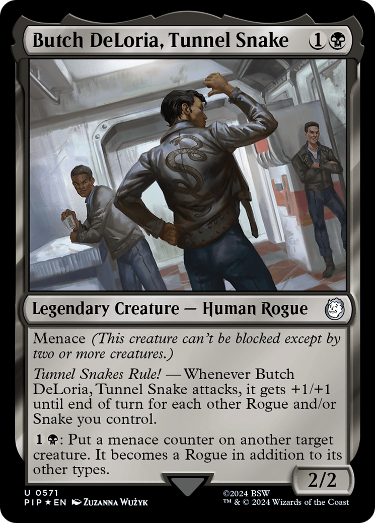 Butch DeLoria, Tunnel Snake (Surge Foil) [Fallout] | Odin's Place