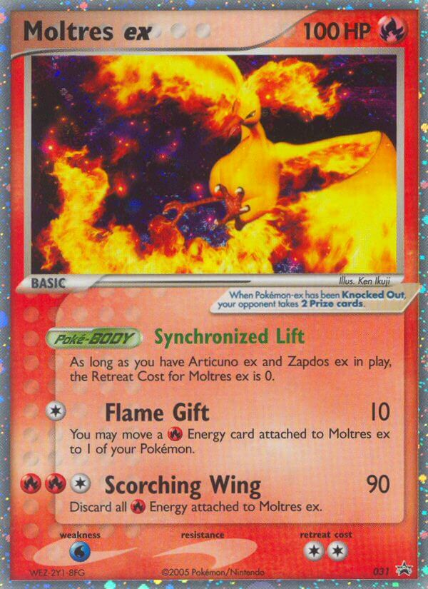 Moltres ex (031) [Nintendo: Black Star Promos] | Odin's Place