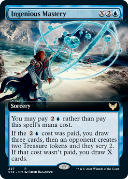Ingenious Mastery (Extended Art) [Strixhaven: School of Mages] | Odin's Place