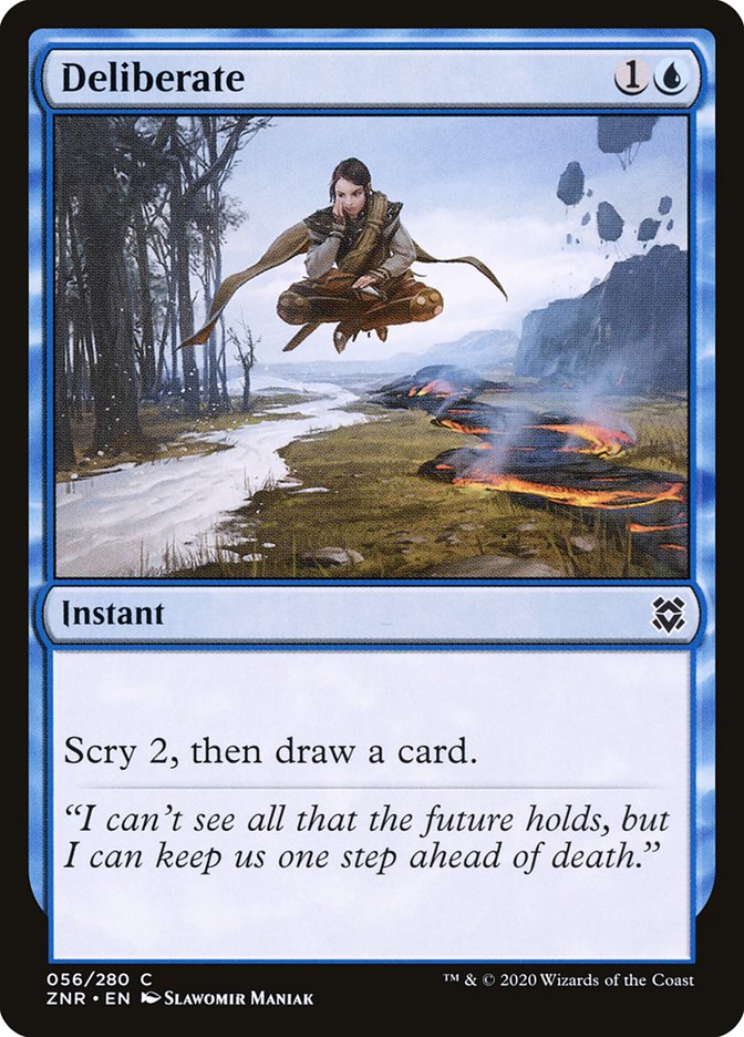 Deliberate [Zendikar Rising] | Odin's Place