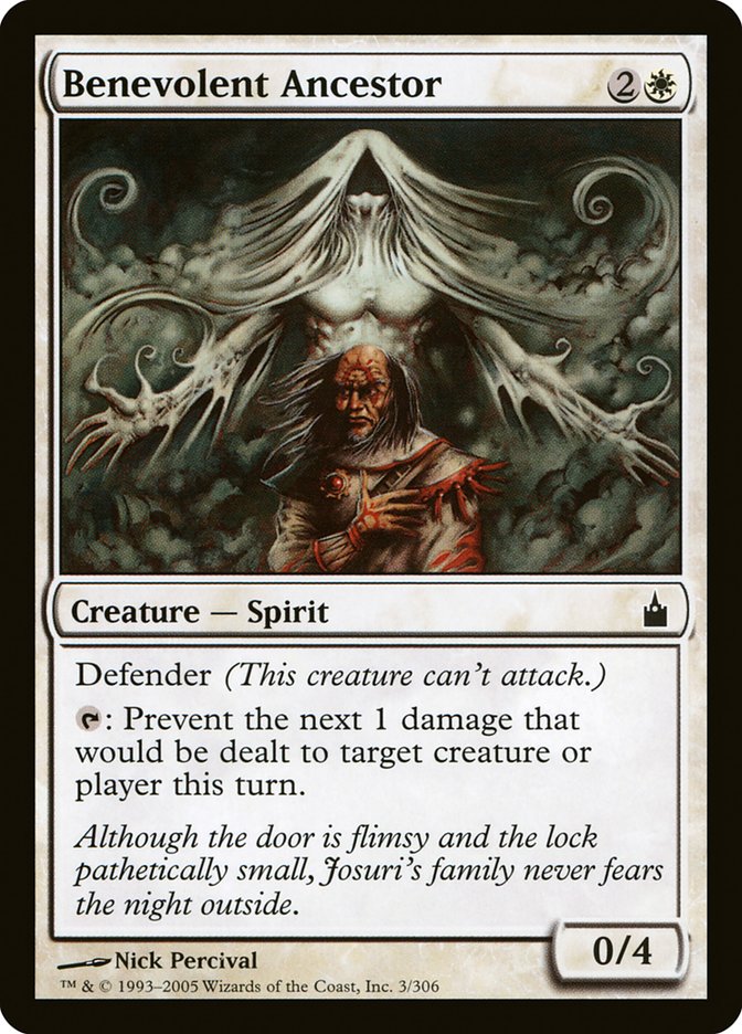 Benevolent Ancestor (3) [Ravnica: City of Guilds] | Odin's Place