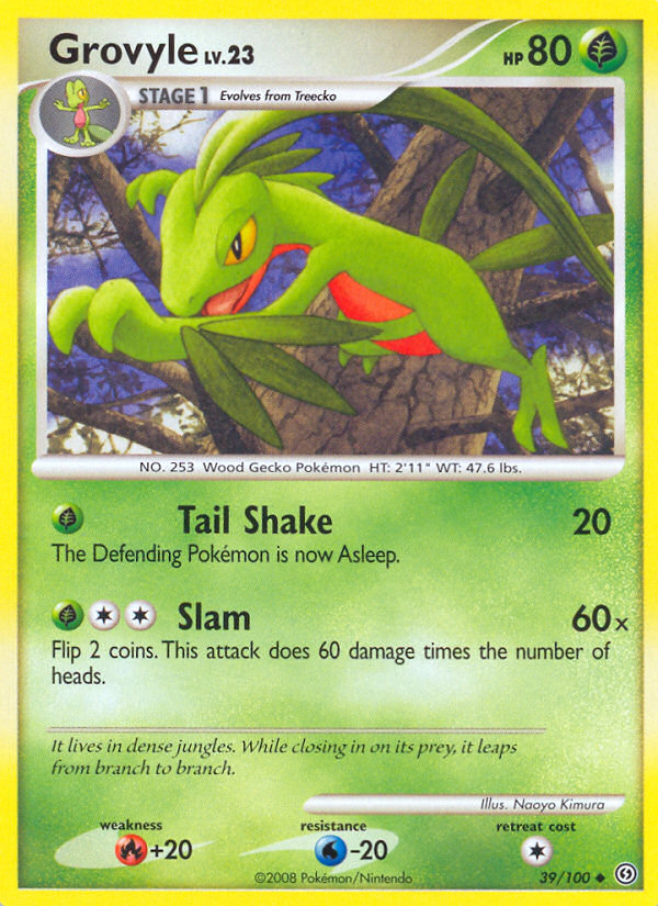 Grovyle (39/100) [Diamond & Pearl: Stormfront] | Odin's Place