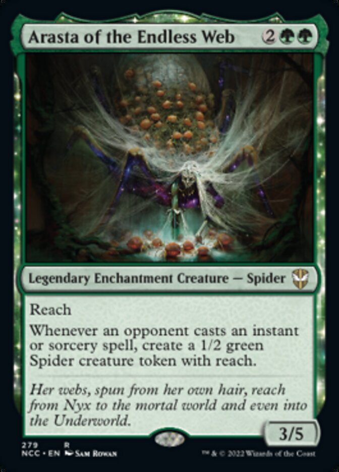 Arasta of the Endless Web [Streets of New Capenna Commander] | Odin's Place