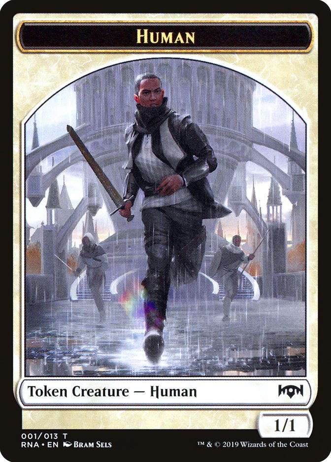 Human Token (1) [Ravnica Allegiance Tokens] | Odin's Place