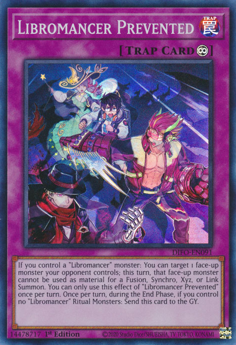Libromancer Prevented [DIFO-EN091] Super Rare | Odin's Place