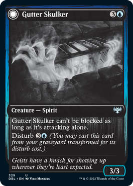Gutter Skulker // Gutter Shortcut [Innistrad: Double Feature] | Odin's Place