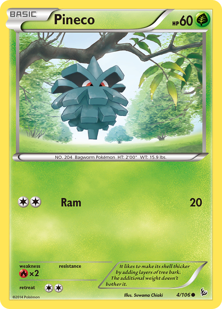 Pineco (4/106) [XY: Flashfire] | Odin's Place
