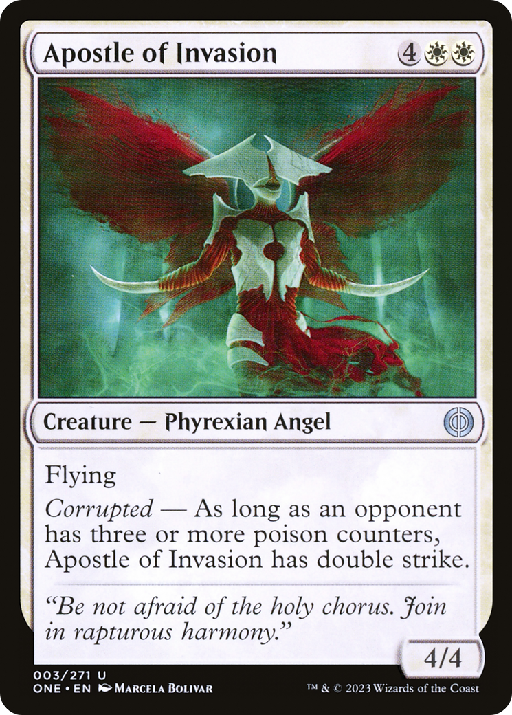 Apostle of Invasion [Phyrexia: All Will Be One] | Odin's Place