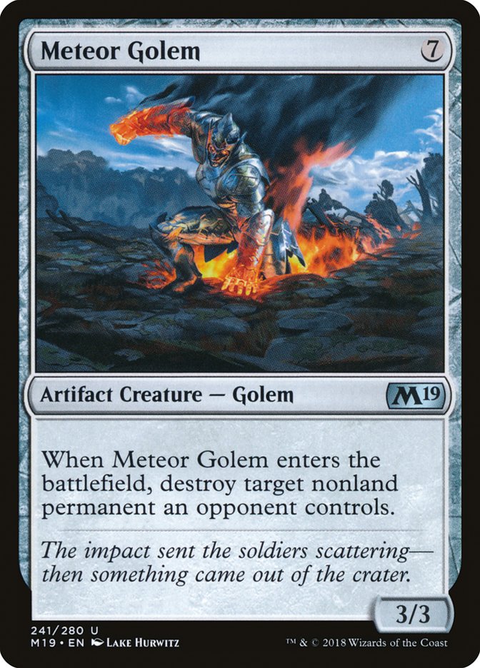 Meteor Golem (241) [Core Set 2019] | Odin's Place