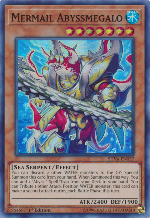 Mermail Abyssmegalo [SHVA-EN037] Super Rare | Odin's Place