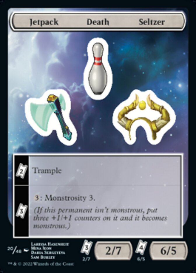 Jetpack Death Seltzer [Unfinity Stickers] | Odin's Place