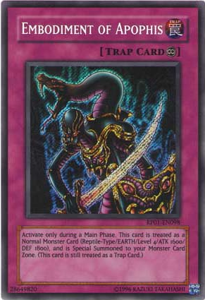 Embodiment of Apophis [RP01-EN098] Secret Rare | Odin's Place