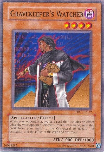 Gravekeeper's Watcher [DR1-EN012] Common | Odin's Place