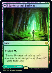 Barkchannel Pathway // Tidechannel Pathway [Kaldheim Prerelease Promos] | Odin's Place