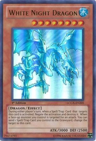 White Night Dragon [LCGX-EN205] Ultra Rare | Odin's Place
