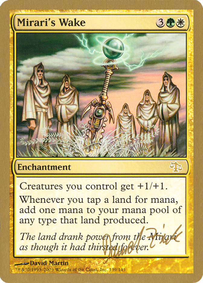 Mirari's Wake (Daniel Zink) [World Championship Decks 2003] | Odin's Place