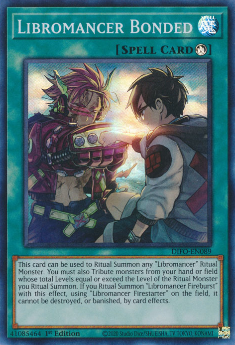 Libromancer Bonded [DIFO-EN089] Super Rare | Odin's Place