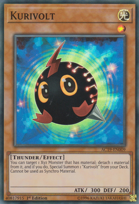 Kurivolt [AC19-EN009] Super Rare | Odin's Place