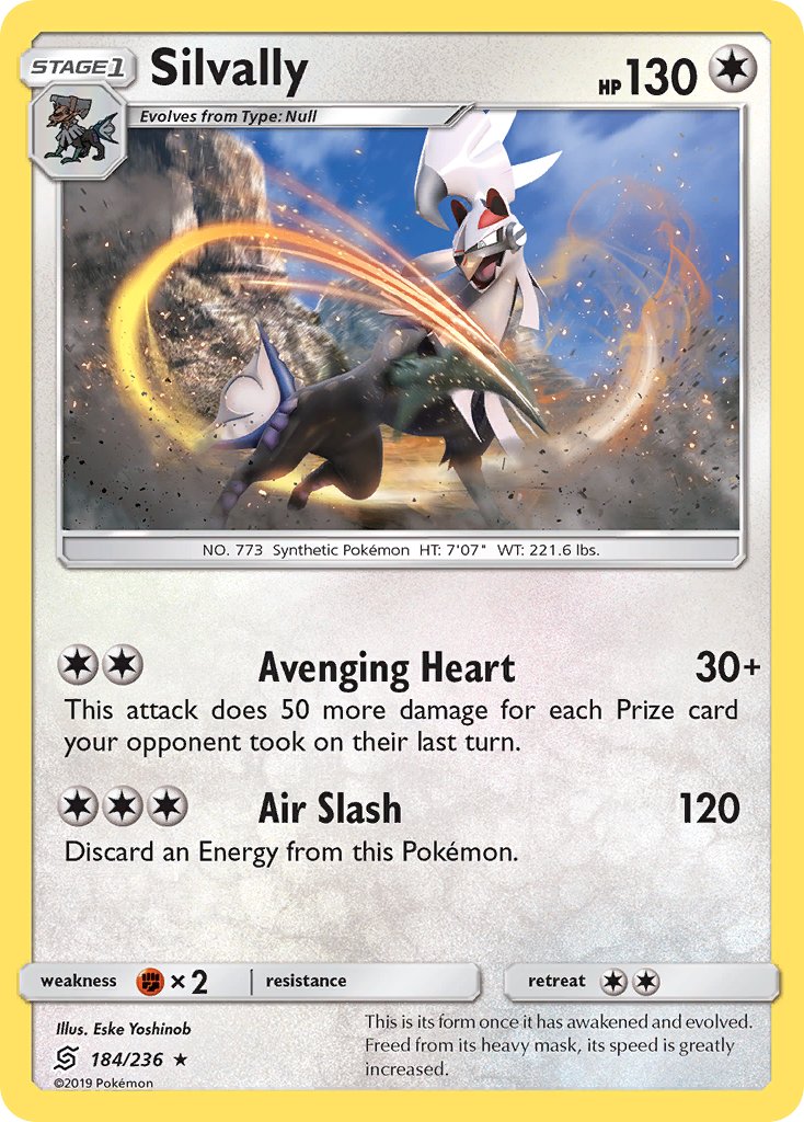 Silvally (184/236) (Theme Deck Exclusive) [Sun & Moon: Unified Minds] | Odin's Place