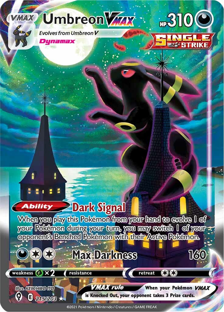 Umbreon VMAX (215/203) [Sword & Shield: Evolving Skies] | Odin's Place
