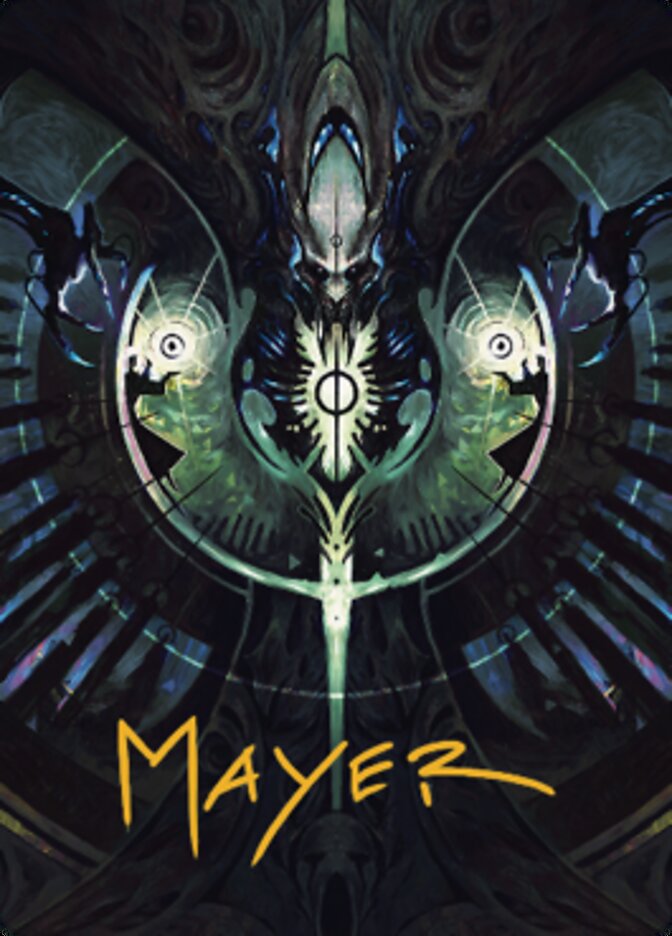 Gix's Command Art Card (Gold-Stamped Signature) [The Brothers' War Art Series] | Odin's Place