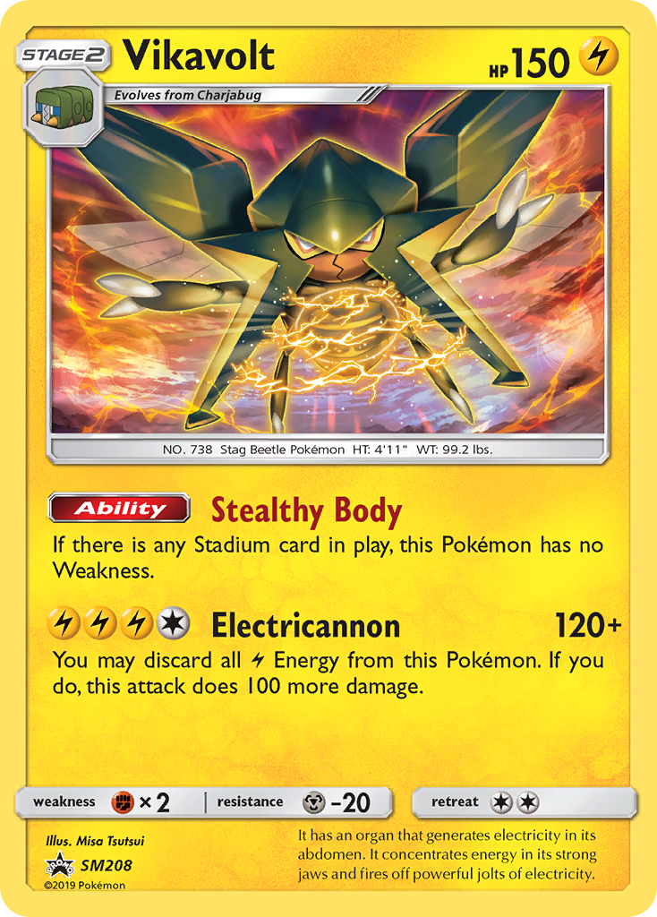Vikavolt (SM208) [Sun & Moon: Black Star Promos] | Odin's Place