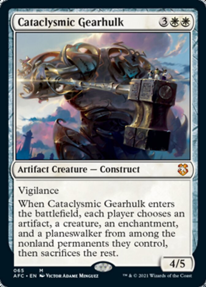 Cataclysmic Gearhulk [Dungeons & Dragons: Adventures in the Forgotten Realms Commander] | Odin's Place
