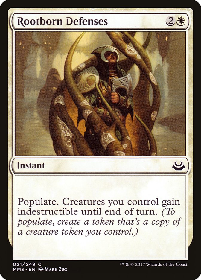Rootborn Defenses (21) [Modern Masters 2017] | Odin's Place