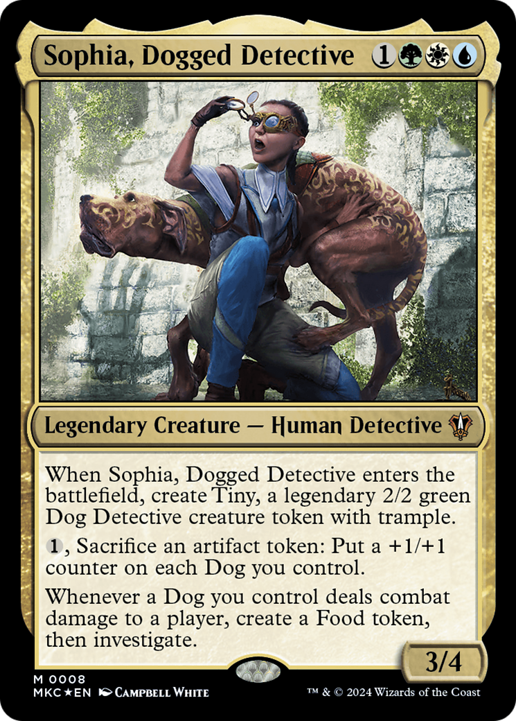 Sophia, Dogged Detective [Murders at Karlov Manor Commander] | Odin's Place