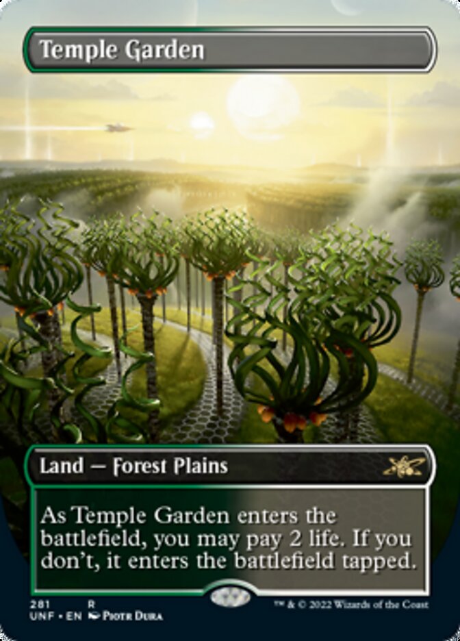 Temple Garden (Borderless) [Unfinity] | Odin's Place