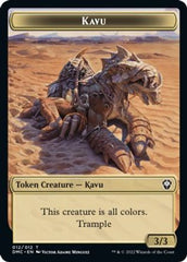 Kavu // Angel Double-Sided Token [Dominaria United Commander Tokens] | Odin's Place