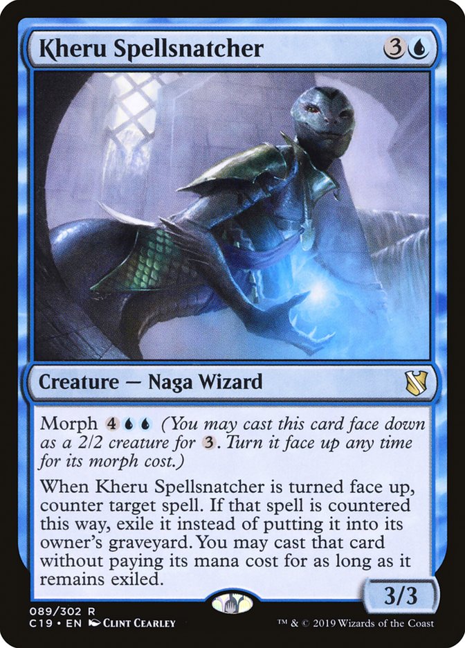 Kheru Spellsnatcher [Commander 2019] | Odin's Place