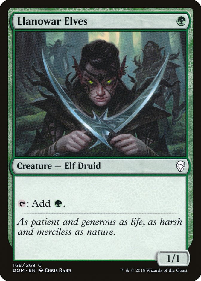 Llanowar Elves (168) [Dominaria] | Odin's Place