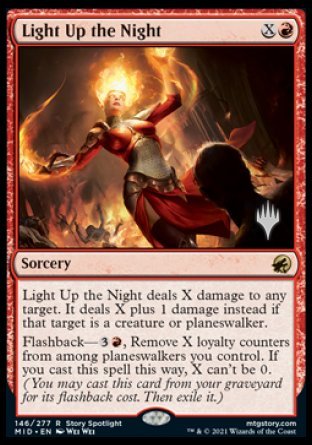 Light Up the Night (Promo Pack) [Innistrad: Midnight Hunt Promos] | Odin's Place