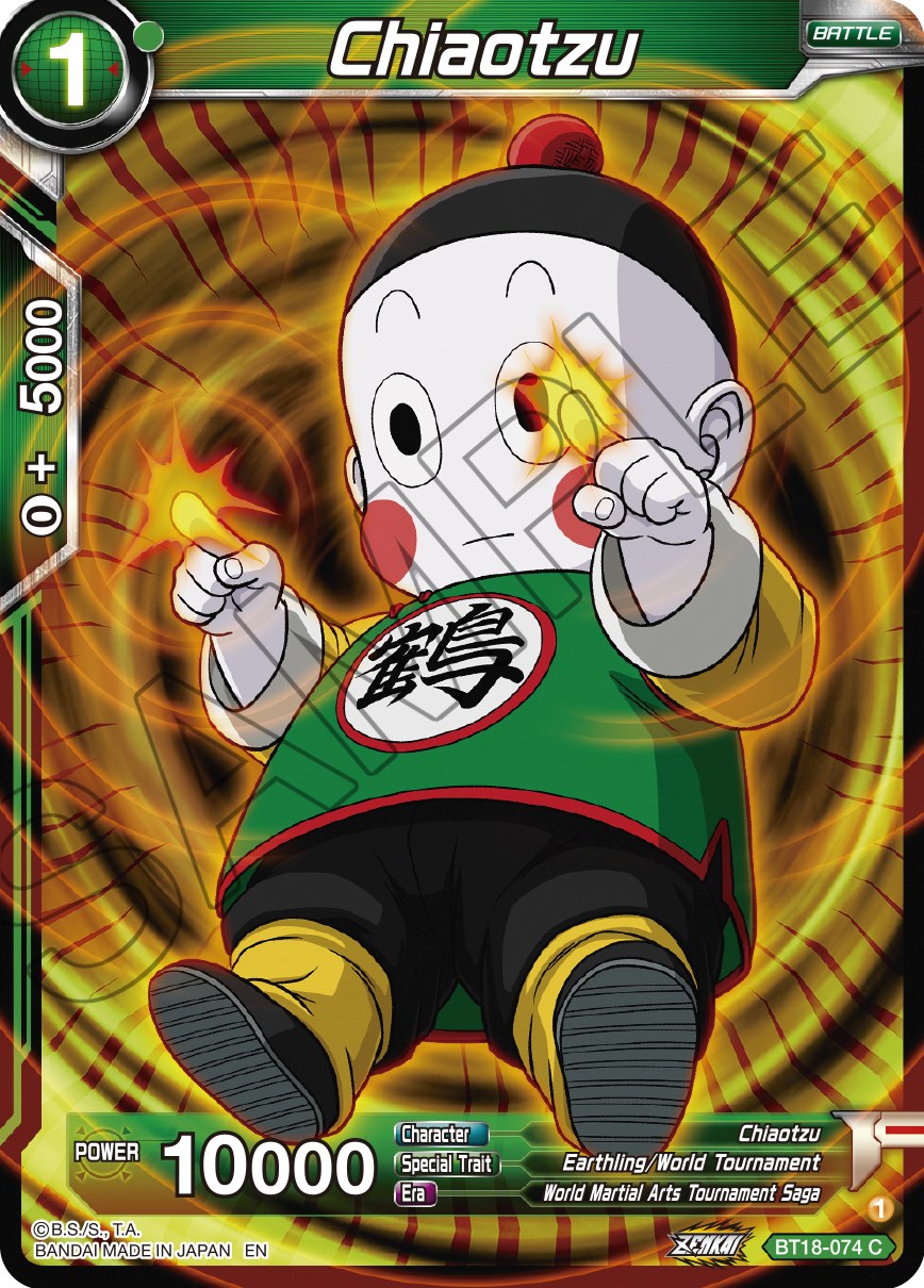 Chiaotzu (BT18-074) [Dawn of the Z-Legends] | Odin's Place